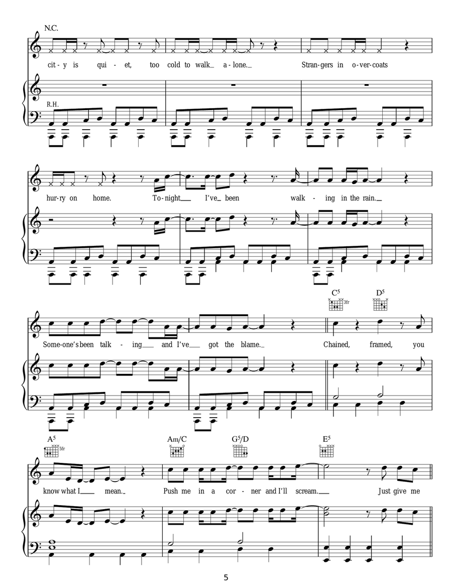 One More Chance One More Chance Acoustic Guitar scores gallery preview page 5