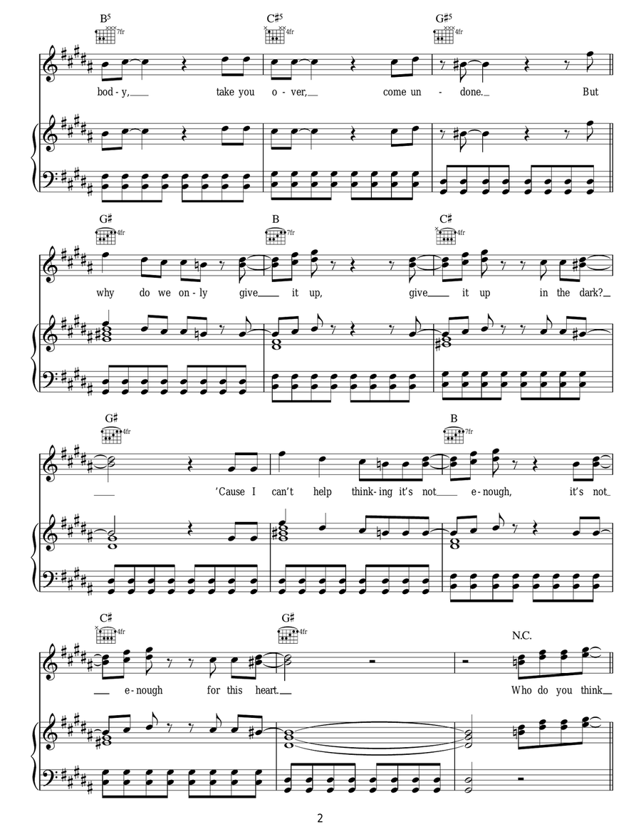 Loving You Loving You Acoustic Guitar scores gallery preview page 2