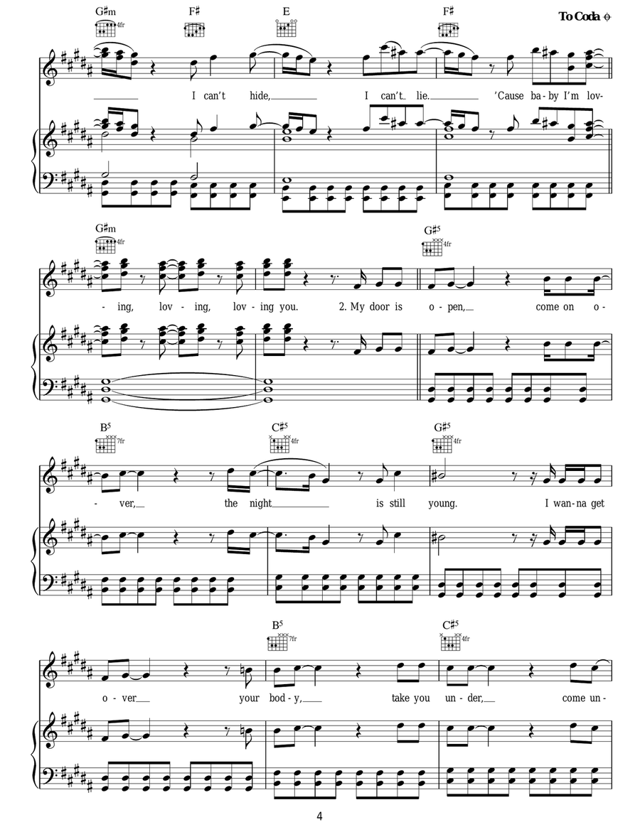 Loving You Loving You Acoustic Guitar scores gallery preview page 4