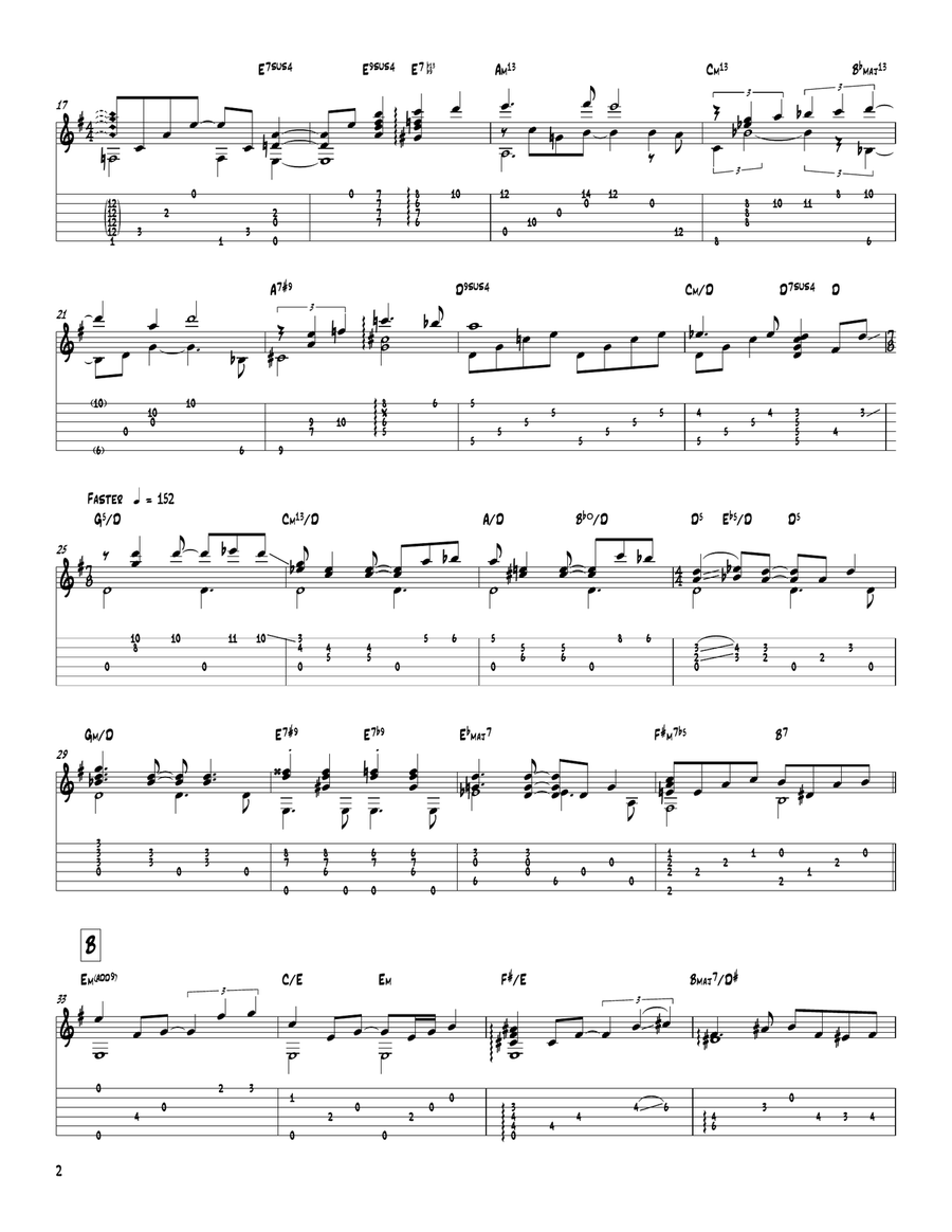 New Year New Year Acoustic Guitar scores gallery preview page 2