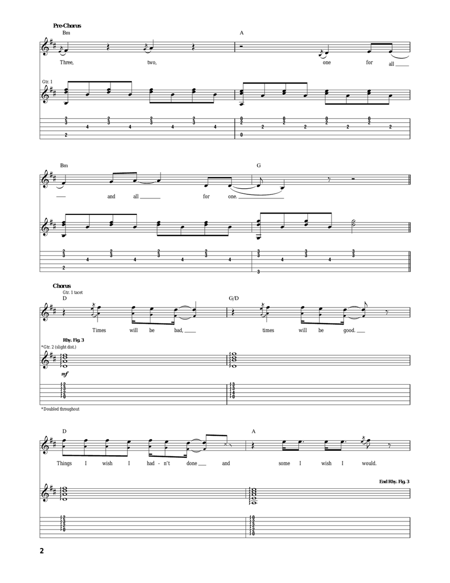 American Noise American Noise Acoustic Guitar scores gallery preview page 2