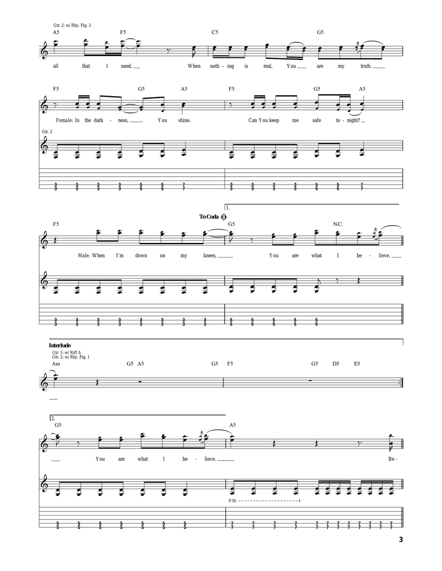 What I Believe What I Believe Acoustic Guitar scores gallery preview page 3