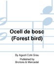 Ocell de bosc (Forest bird)