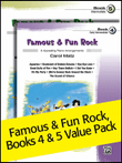 Famous & Fun Rock 4-5 (Value Pack)