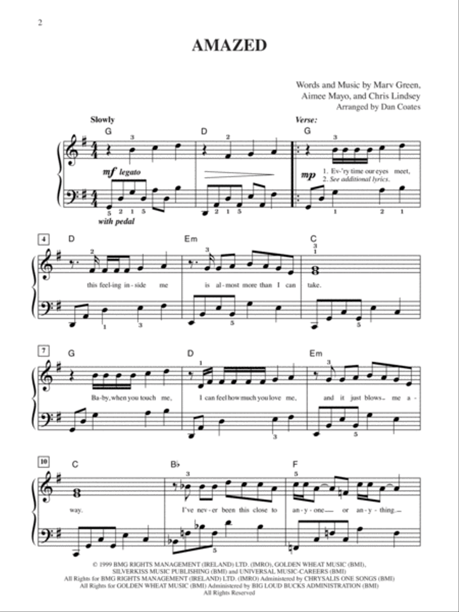 Top-Requested Country Sheet Music Easy Piano scores gallery preview page 2