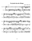 Freylachs fun der Khupe for English Horn and Bassoon