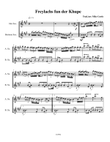 Freylachs fun der Khupe for Alto and Bari Saxes