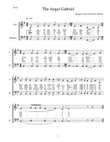 The Angel Gabriel (a capella vocal duet)