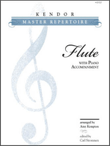 Kendor Master Repertoire - Flute with Piano Accompaniment
