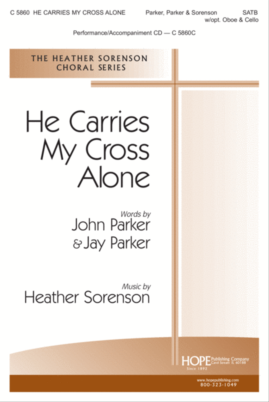 He Carries My Cross Alone He Carries My Cross Alone 4-Part scores gallery preview page 2