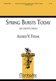 Spring Bursts Today (An Easter Carol)