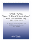 Sweet Freedom's Song: 3. Come, Ye Thankful People, Come