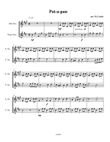 Pat-a-pan for Alto Sax and Tenor Sax Duo
