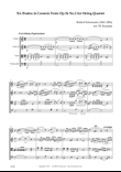 Six Etudes in Canonic Form Op.56 No.2 for String Quartet