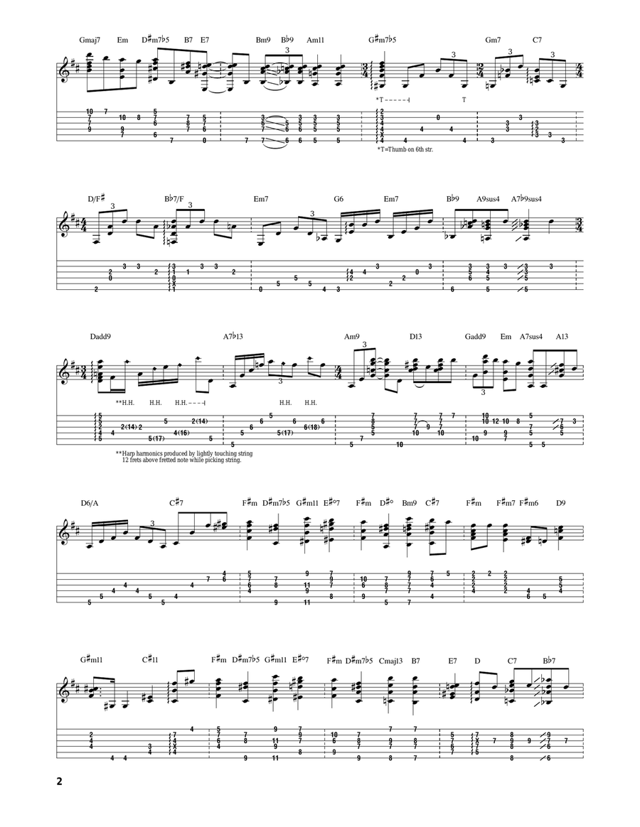 They Can't Take That Away From Me Electric Guitar scores gallery preview page 2