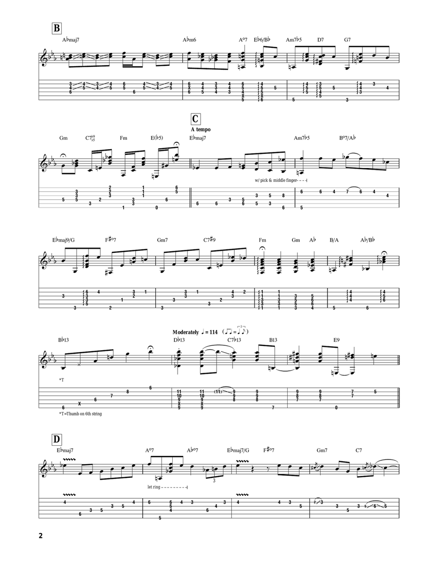 Someone To Watch Over Me Someone To Watch Over Me Electric Guitar scores gallery preview page 2