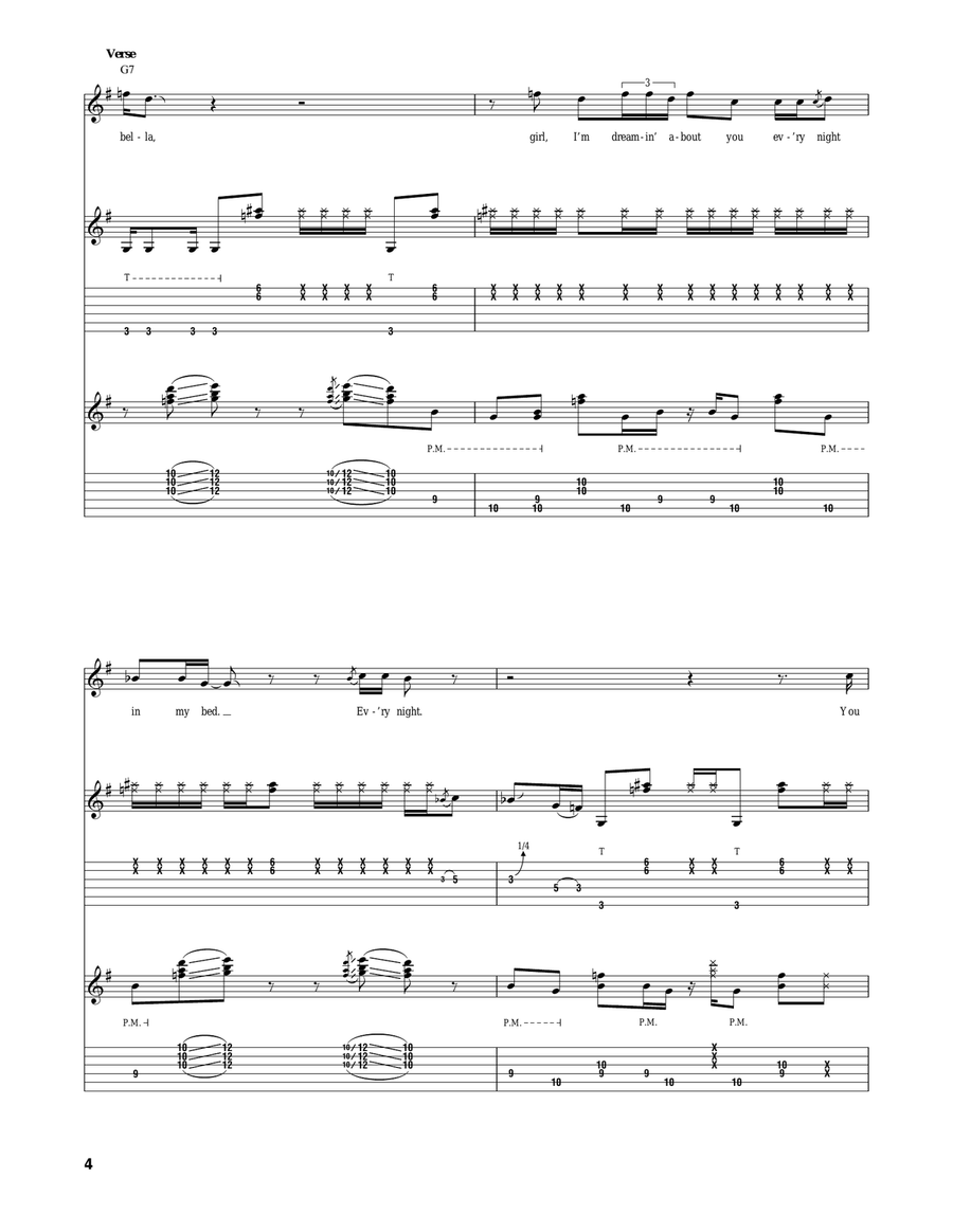Izabella Izabella Acoustic Guitar scores gallery preview page 4