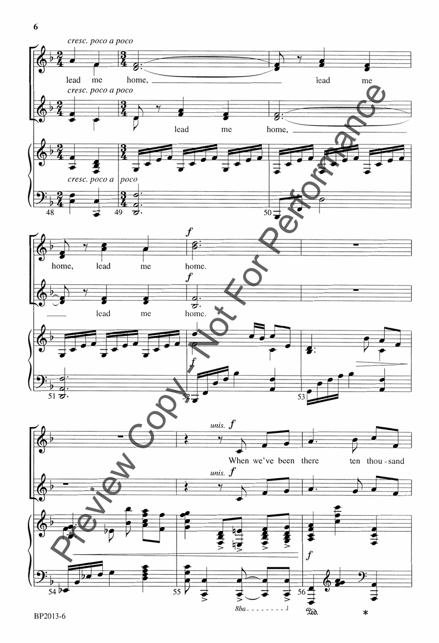 Amazing Grace - Courtney - SSAA SSAA scores gallery preview page 7