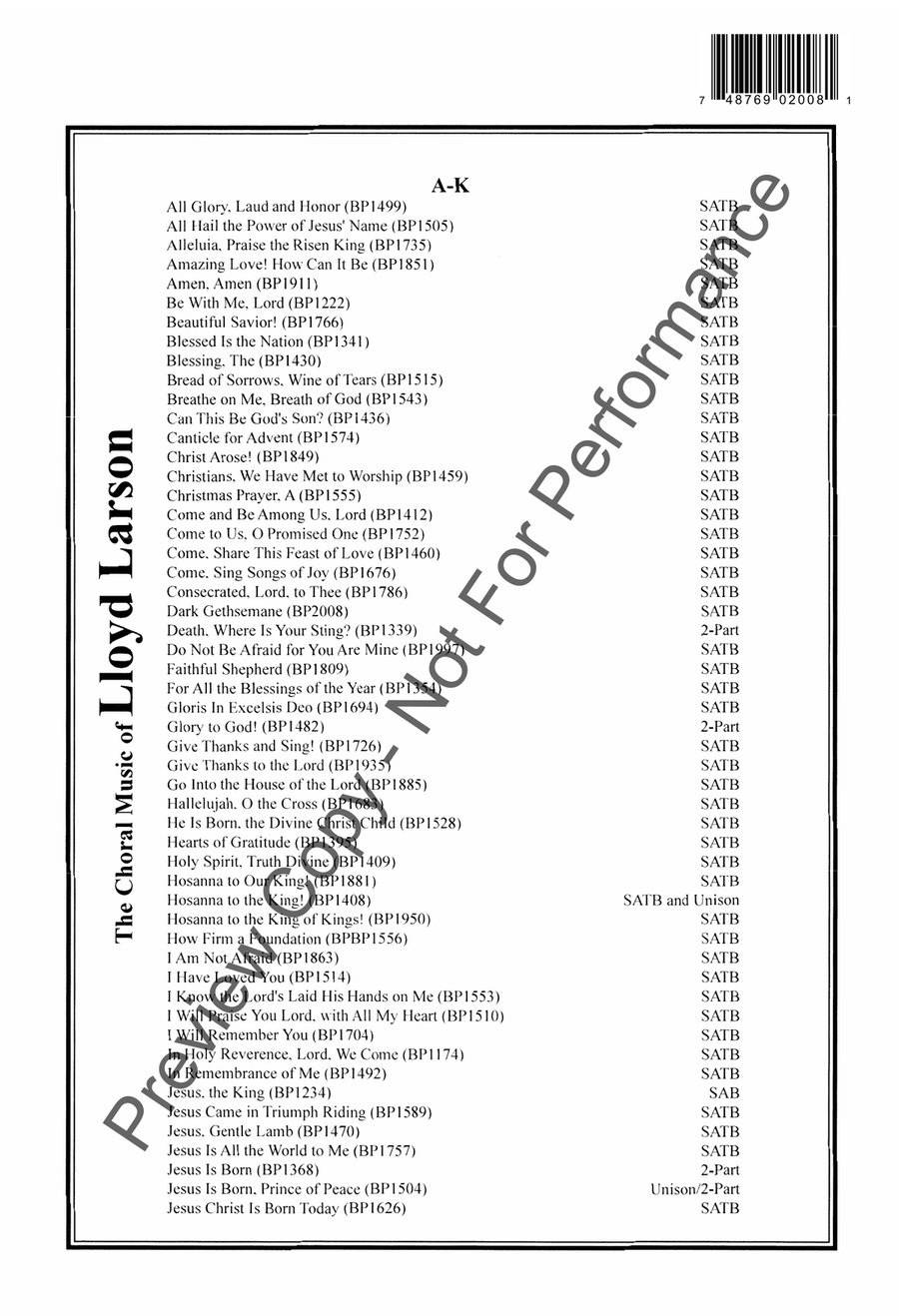 Dark Gethsemane Dark Gethsemane 4-Part scores gallery preview page 9
