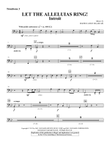 Let The Alleluias Ring! (Introit And Benediction) - Trombone 3