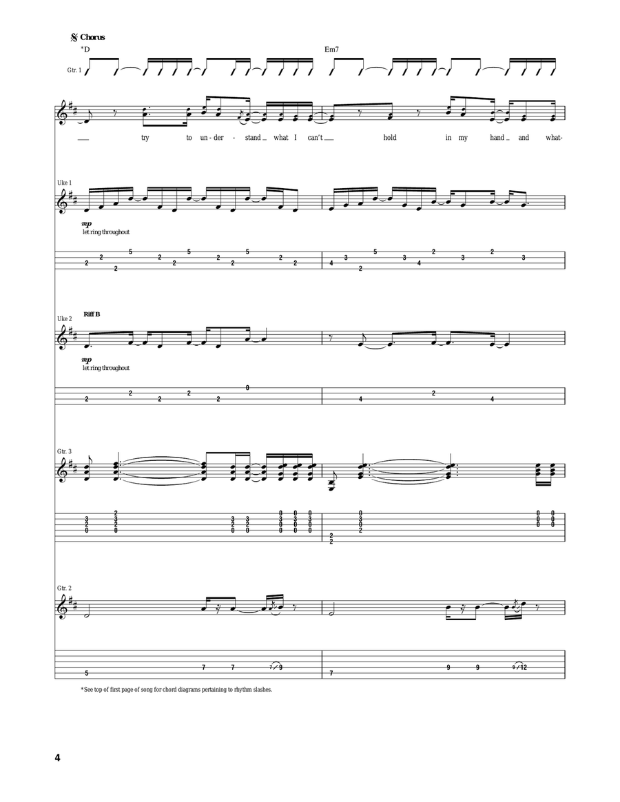 Home Home Acoustic Guitar scores gallery preview page 4