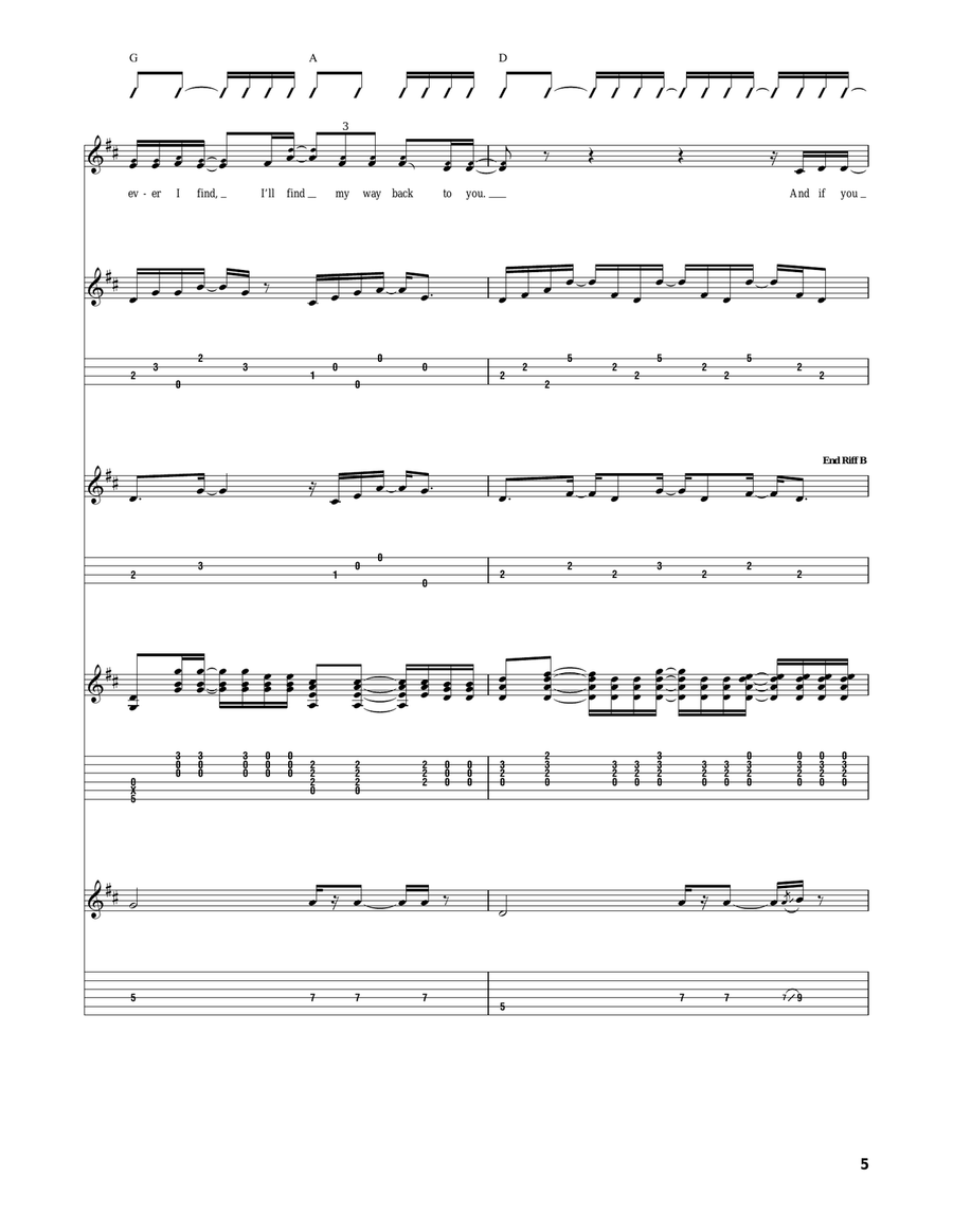 Home Home Acoustic Guitar scores gallery preview page 5