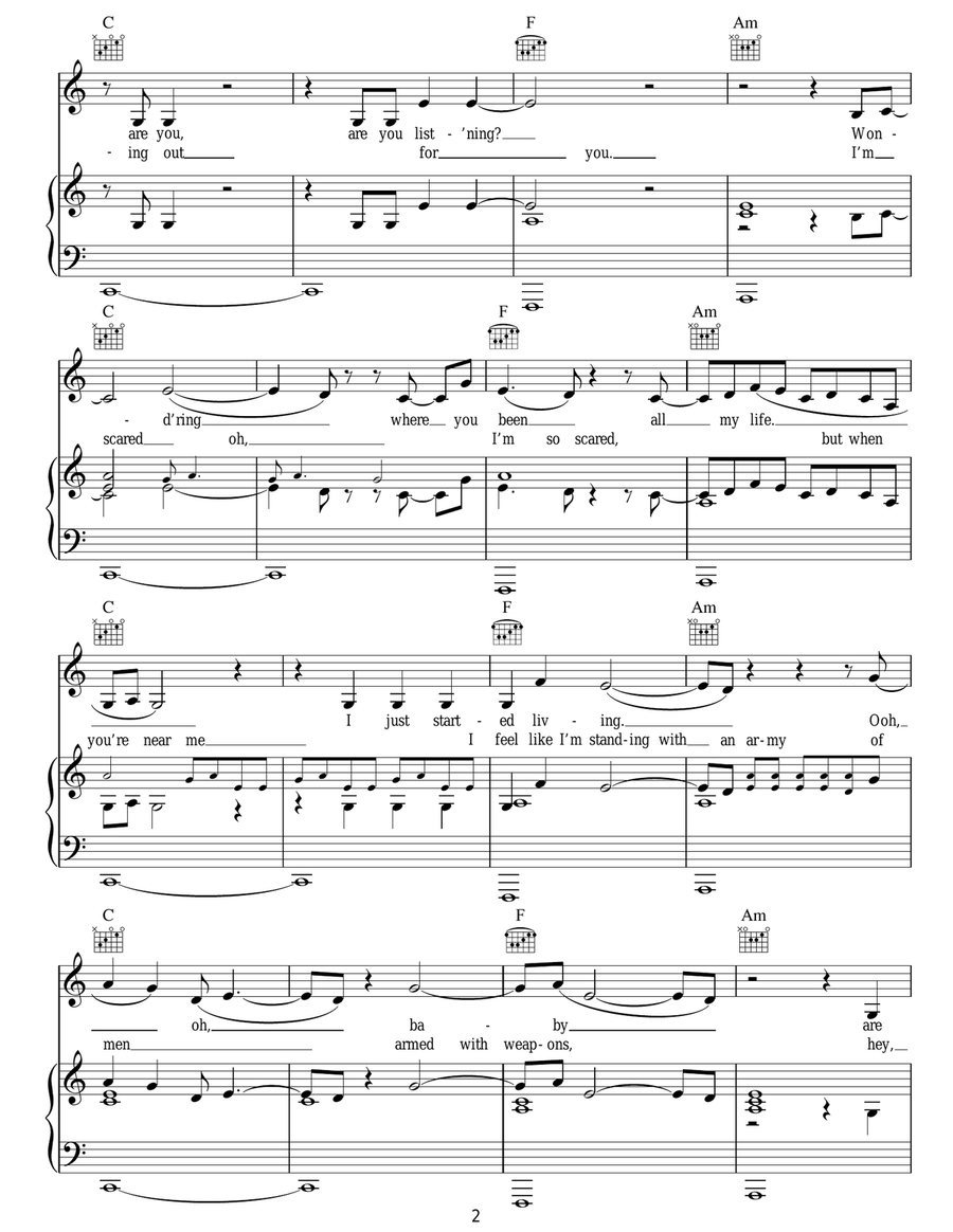Adore You Adore You Acoustic Guitar scores gallery preview page 2