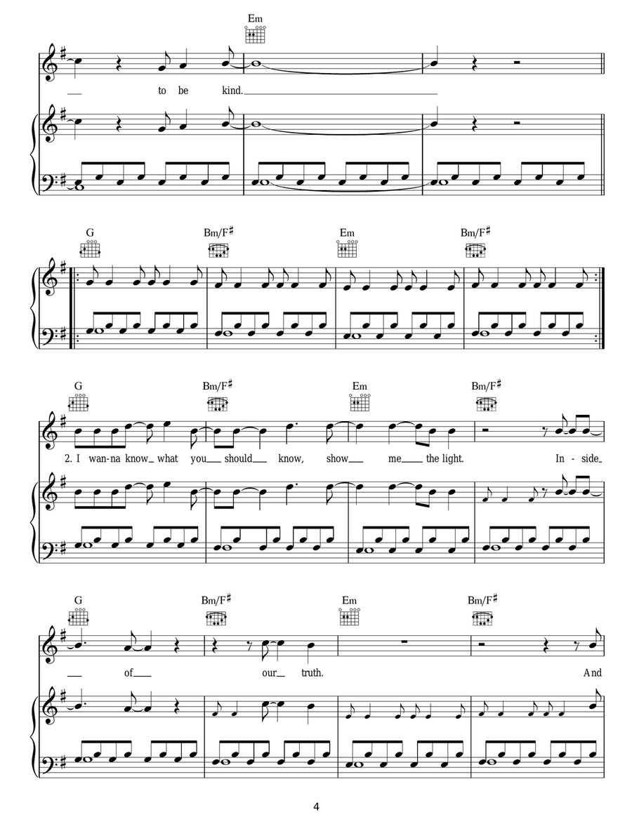 Justine Justine Acoustic Guitar scores gallery preview page 4