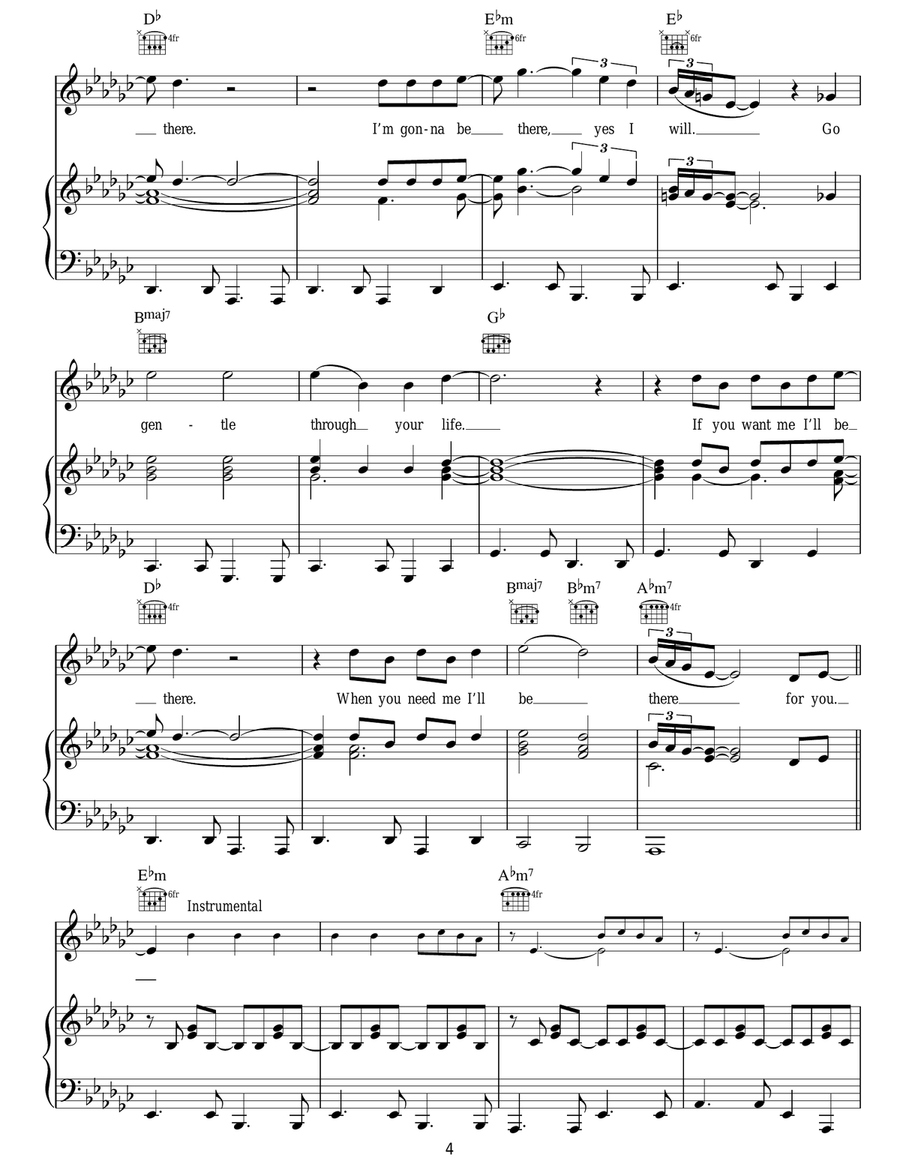 Go Gentle Go Gentle Acoustic Guitar scores gallery preview page 4