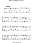 Melodie In F Major Op.3 No.1
