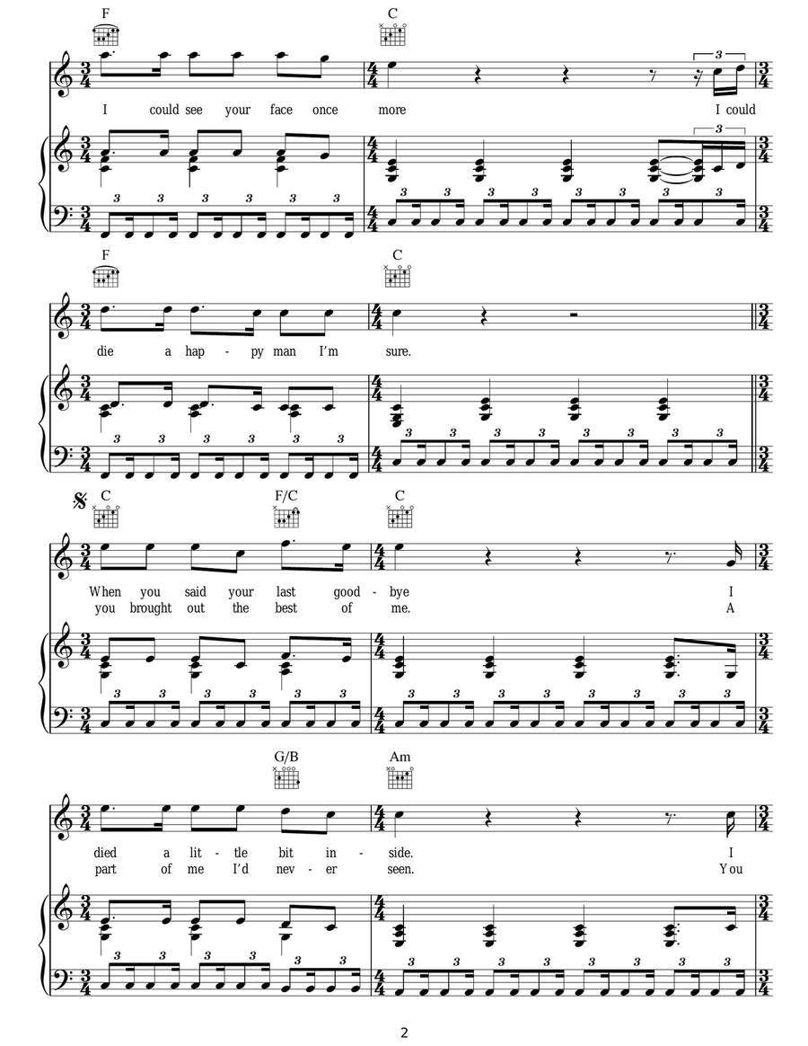 All I Want All I Want Acoustic Guitar scores gallery preview page 2