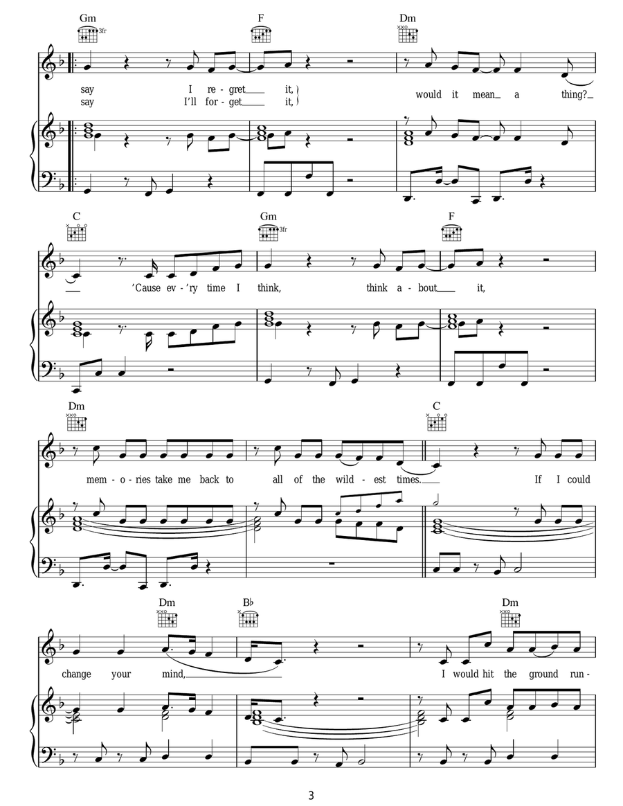 If I Could Change Your Mind Acoustic Guitar scores gallery preview page 3