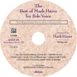 The Best of Mark Hayes for Solo Voice (For Concerts, Contests, Recitals, and Worship)