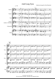 Auld Lang Syne for String Quartet