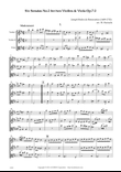 Six Sonatas No.2 for two Violins & Viola Op.7-2