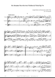 Six Sonatas No.6 for two Violins & Viola Op.7-6