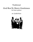 God Rest Ye Merry Gentlemen - for brass quintet