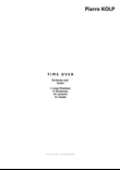 Time over (concerto for violin)