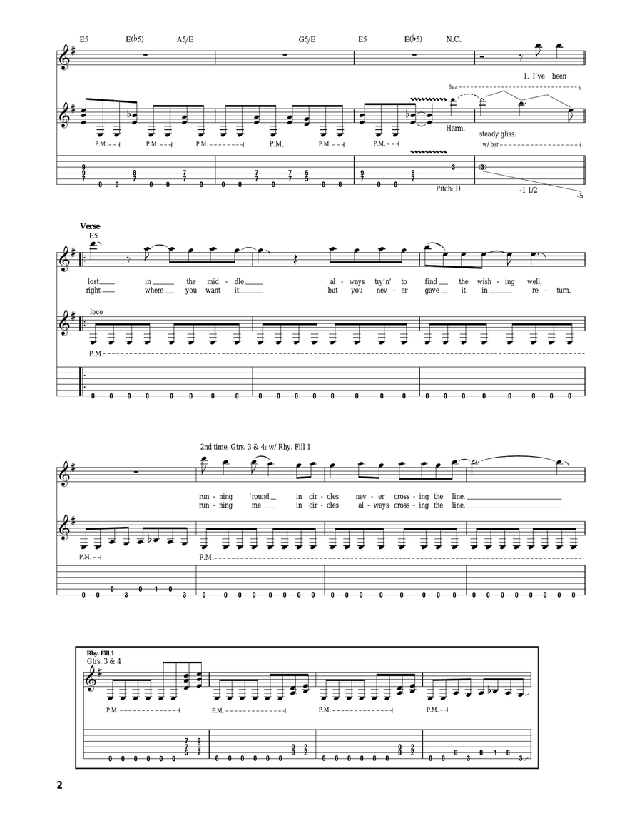 Unchain The Night Unchain The Night Acoustic Guitar scores gallery preview page 2