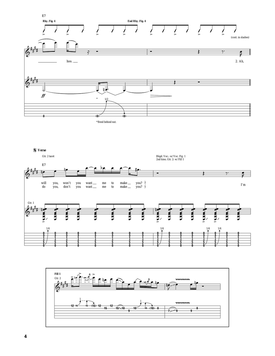 Helter Skelter Helter Skelter Acoustic Guitar scores gallery preview page 4