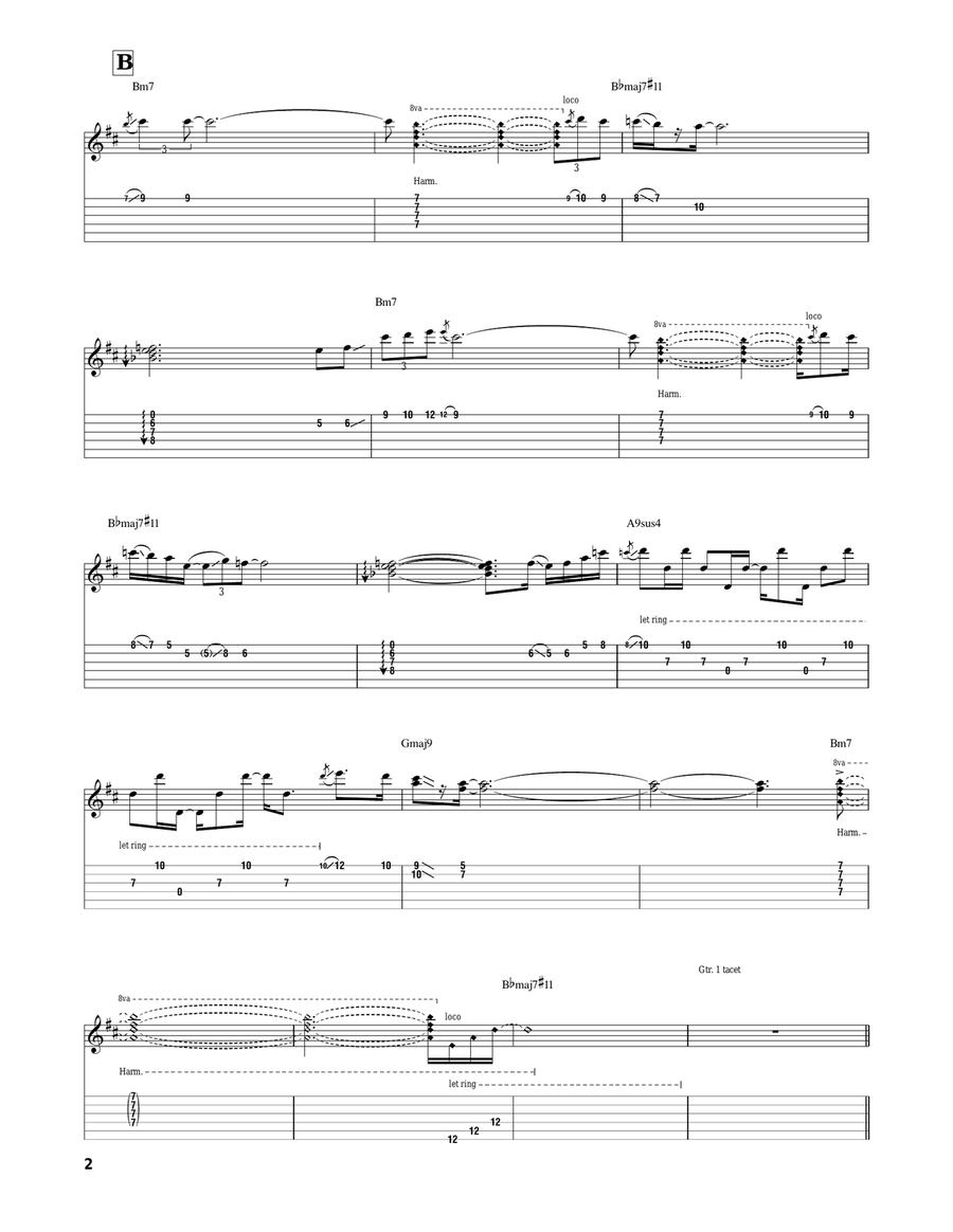 Phase Dance Phase Dance Acoustic Guitar scores gallery preview page 2