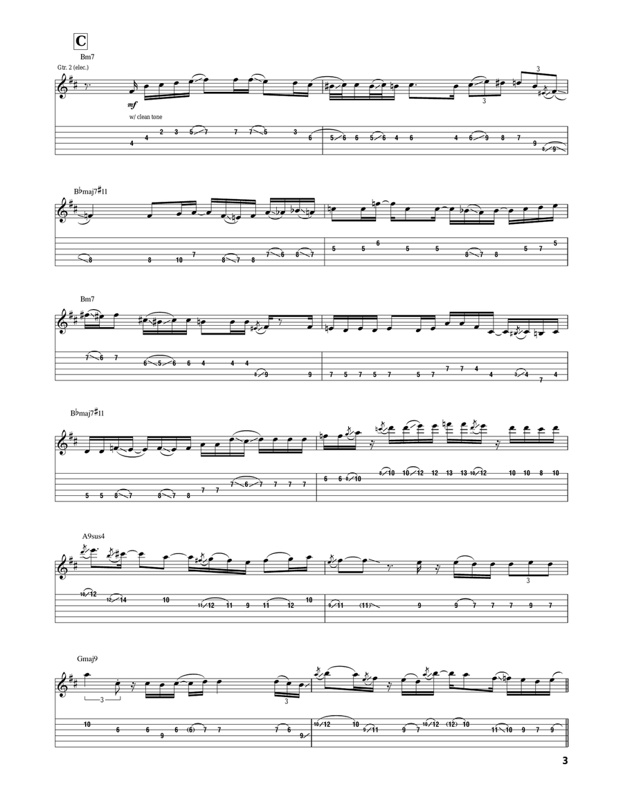 Phase Dance Phase Dance Acoustic Guitar scores gallery preview page 3