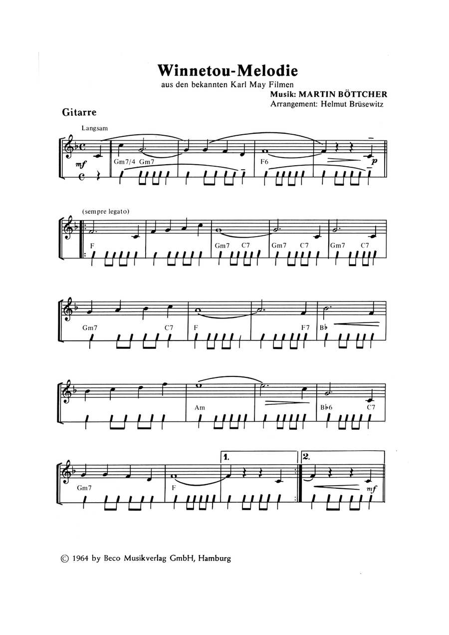 Winnetou-Melodie Orchestra - Digital Sheet Music page 3