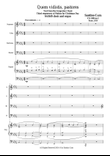 Quem vidistis pastores (Christmas) - SABrB and organ