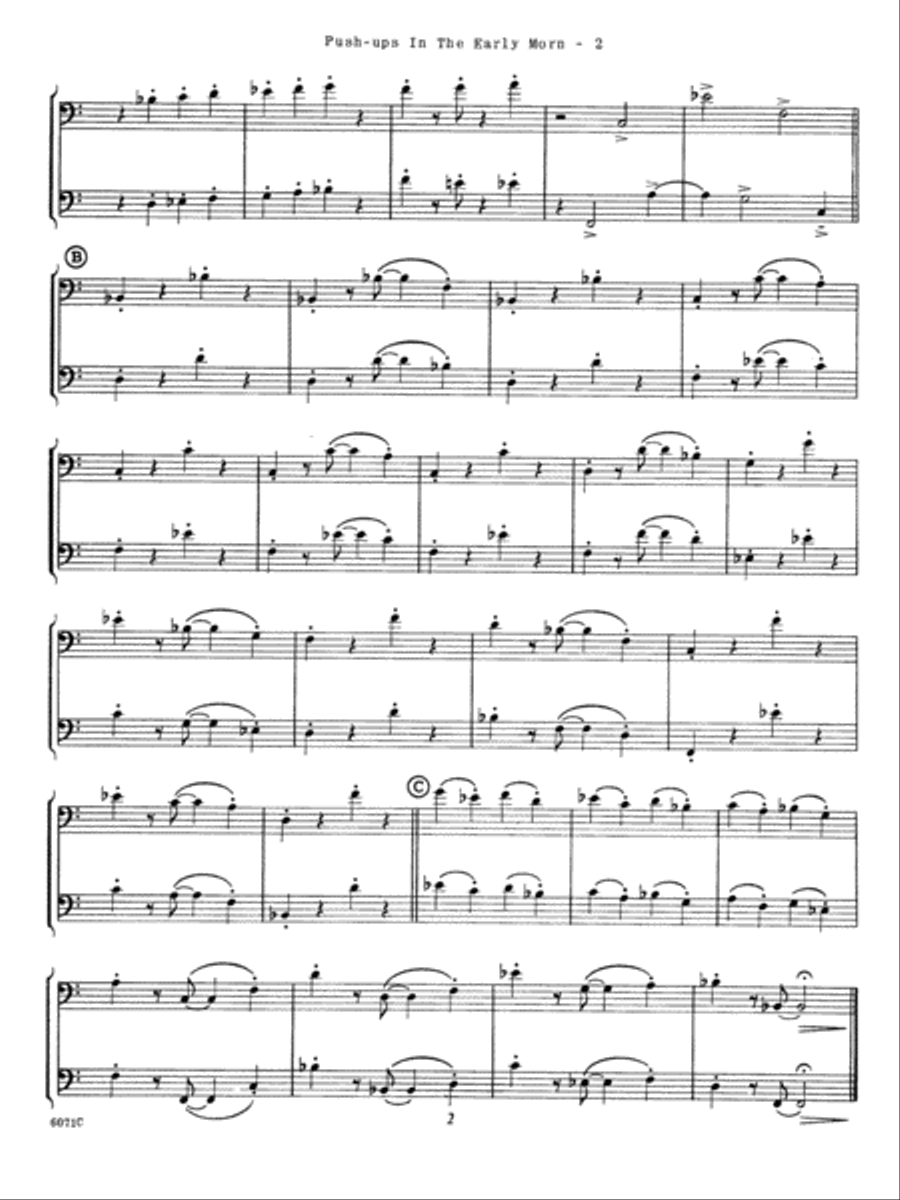 Ten Duets For Tenor Trombone Trombone scores gallery preview page 3