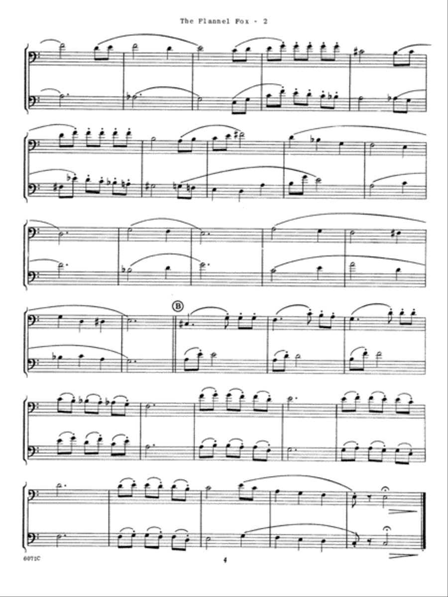 Ten Duets For Tenor Trombone Trombone scores gallery preview page 5