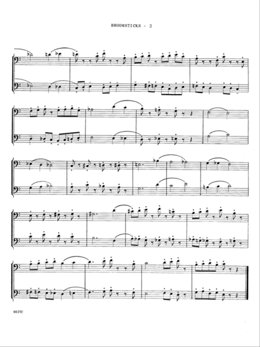 Ten Duets For Trombone Trombone scores gallery preview page 3