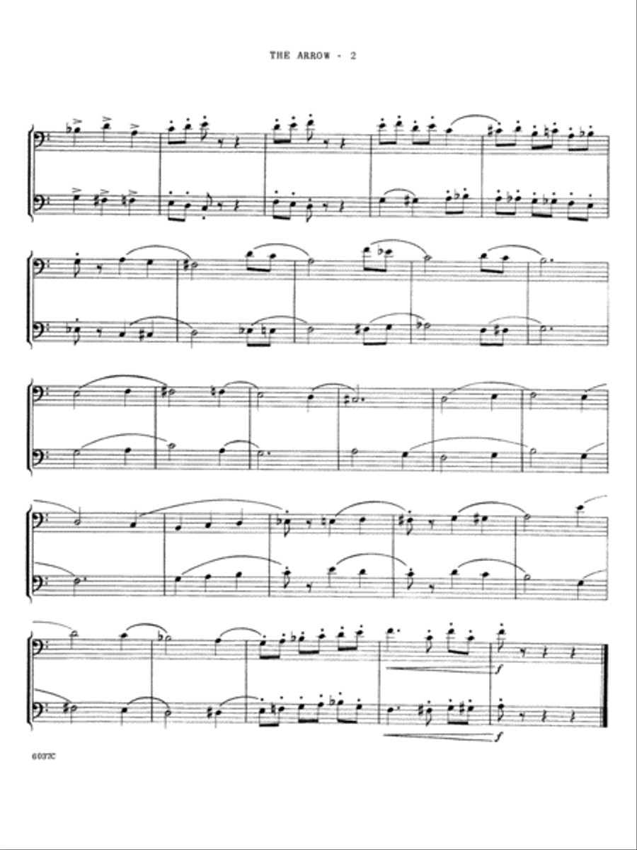Ten Duets For Trombone Trombone scores gallery preview page 5