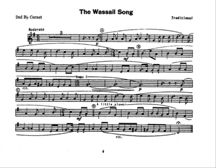 Christmas; The Joy & Spirit - Book 2/2nd Cornet Cornet scores gallery preview page 4