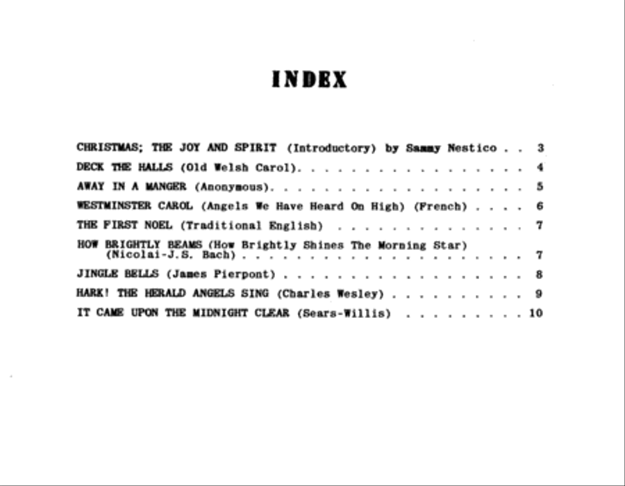 Christmas; The Joy & Spirit - Book 1/1st Trombone Trombone scores gallery preview page 2